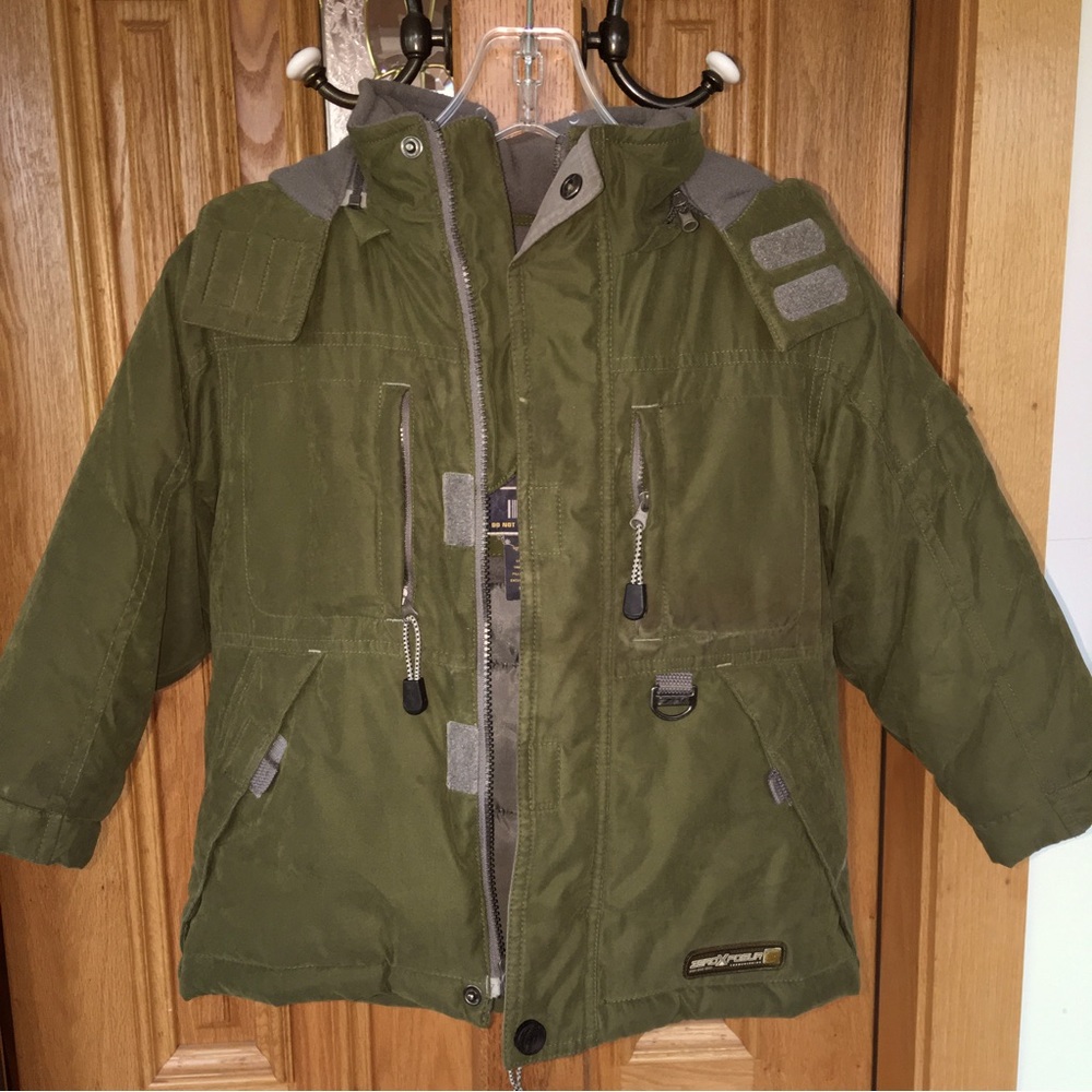 ZeroXposer winter puffer jacket coat for a boy S(4)